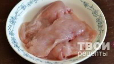 борщ с галушками