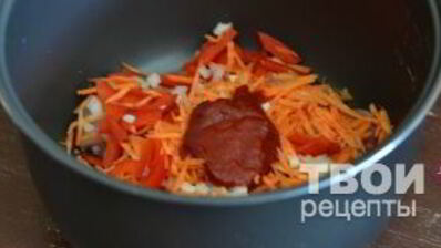 борщ с галушками