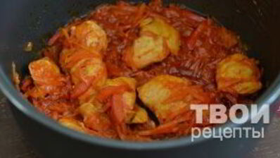 борщ с галушками