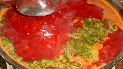 борщ с консервированной фасолью