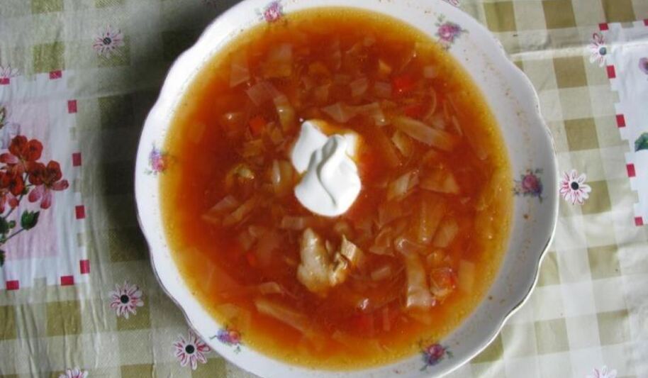 Рецепт борща украинского