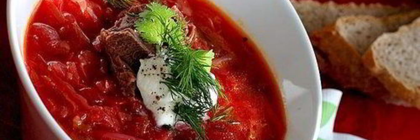 Борщ в микроволновке