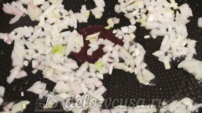 красный борщ с фасолью