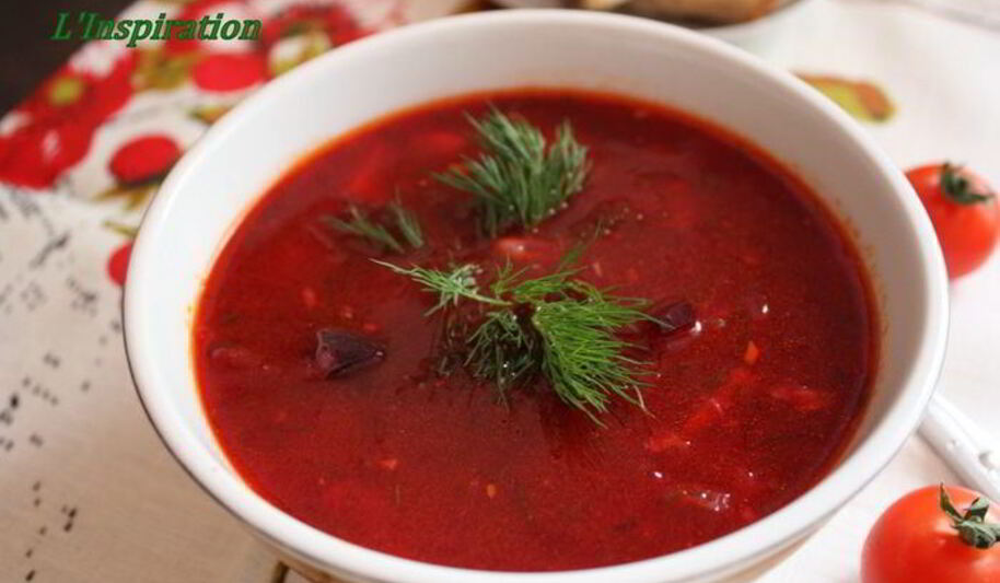 Рецепт постного борща с фасолью