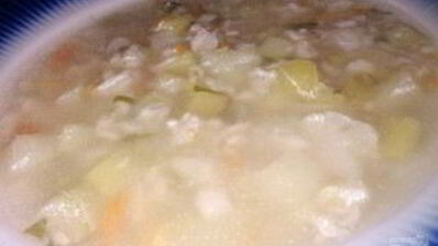 диетический суп с овсянкой