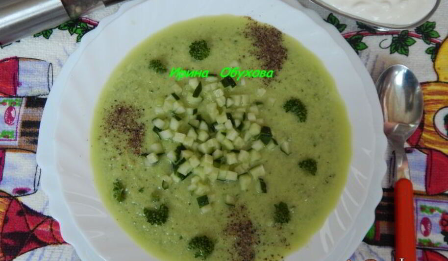 Рецепт зеленого гаспачо