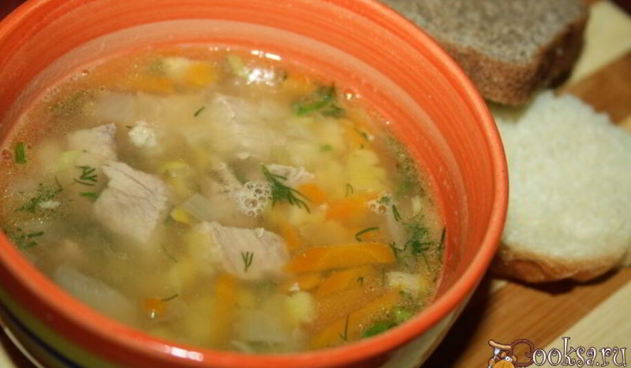 Рецепт горохового супа с говядиной