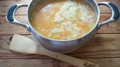 гороховый суп с копченым окороком