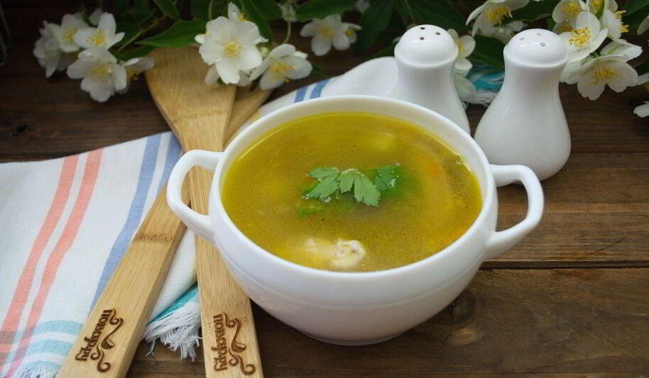 Рецепт горохового супа с куриными крыльями