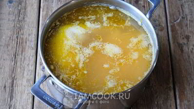 гороховый суп с курицей
