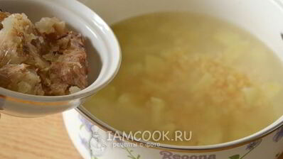 гороховый суп с тушенкой