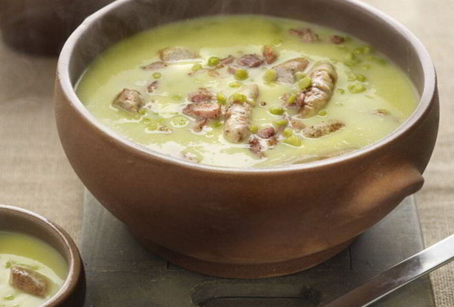 Гороховый суп со свининой