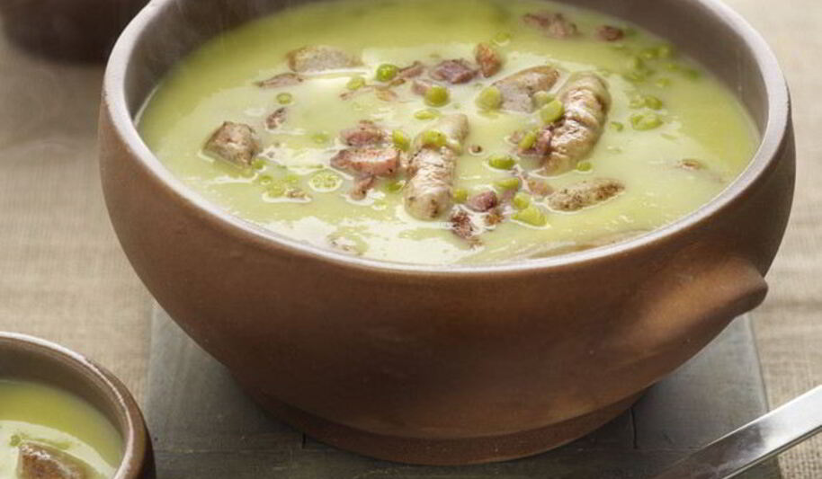 Рецепт горохового супа со свининого