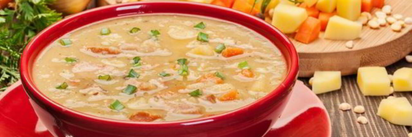 Постный гороховый суп