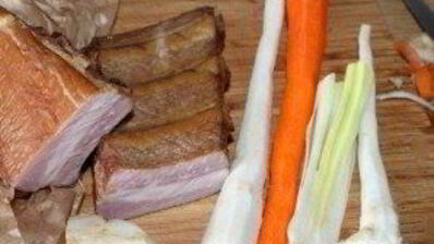 суп гороховый с копченостями