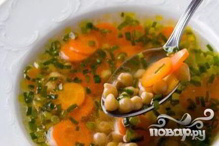 Суп из турецкого гороха