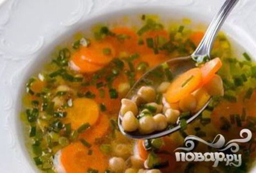 Суп из турецкого гороха