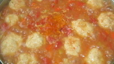 густой суп с кабачками по-мексикански