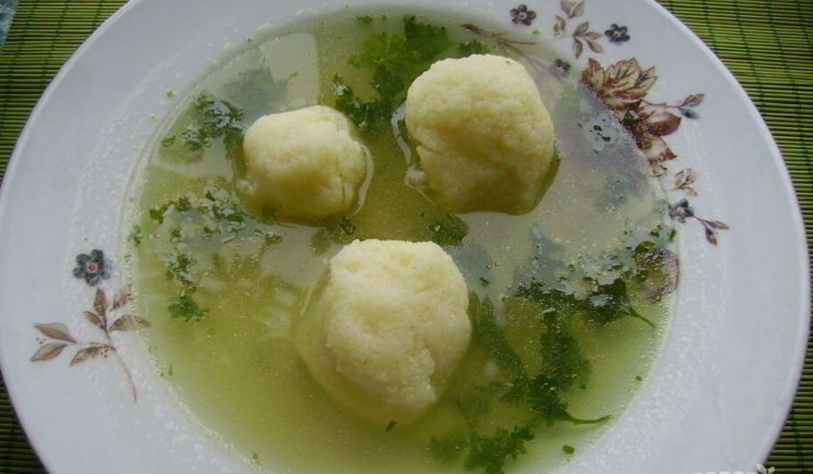 Рецепт клецек для супа