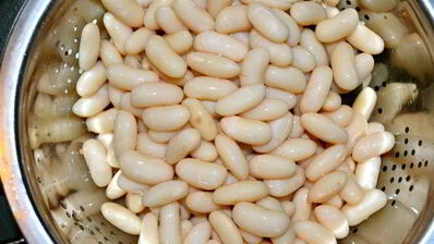 куриный суп с белой фасолью