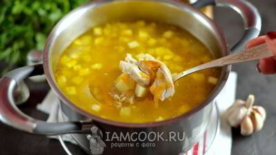 куриный суп с кабачком и вермишелью