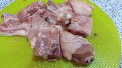 куриный суп с яйцом и сливками