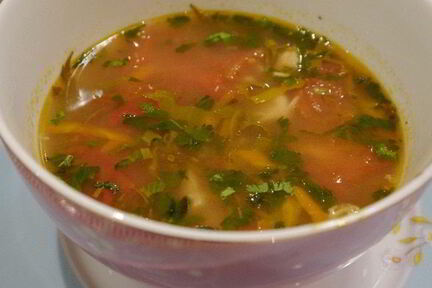 Куриный супчик с перловкой