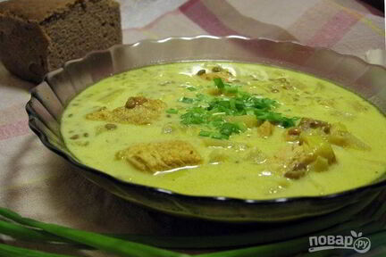 Необычный куриный суп