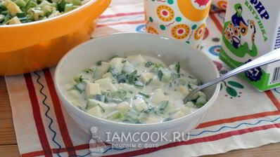 диетическая окрошка