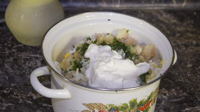 классическая окрошка на квасе