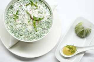 Окрошка на айране