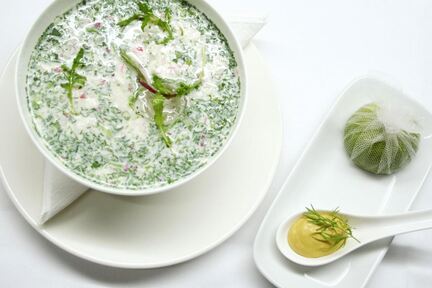 Окрошка на айране