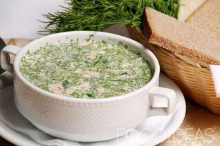 Окрошка на майонезе