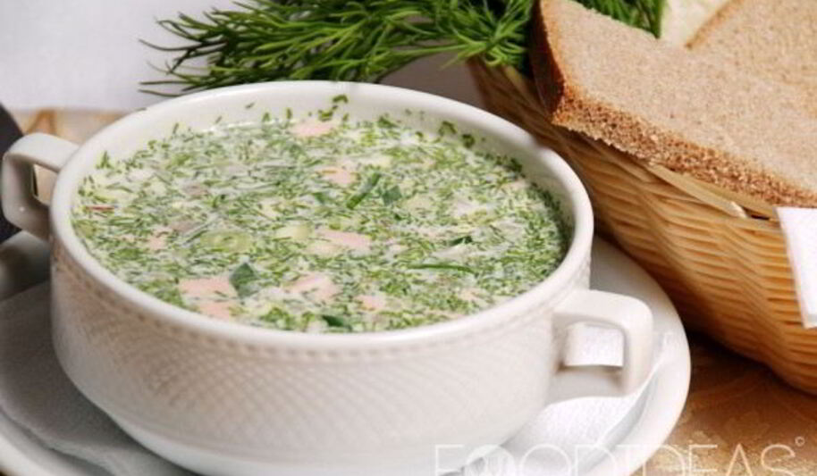 Рецепт окрошки на майонезе