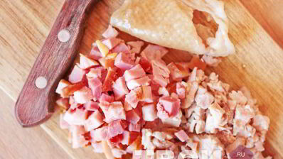 окрошка на сметане