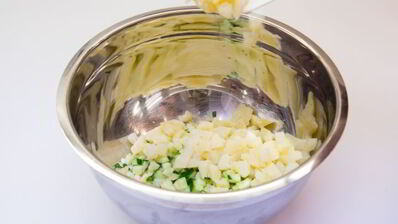 окрошка на сыворотке