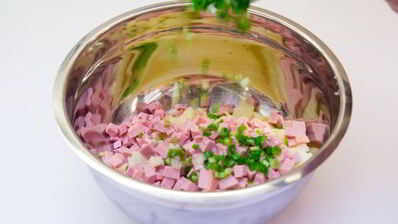 окрошка на сыворотке