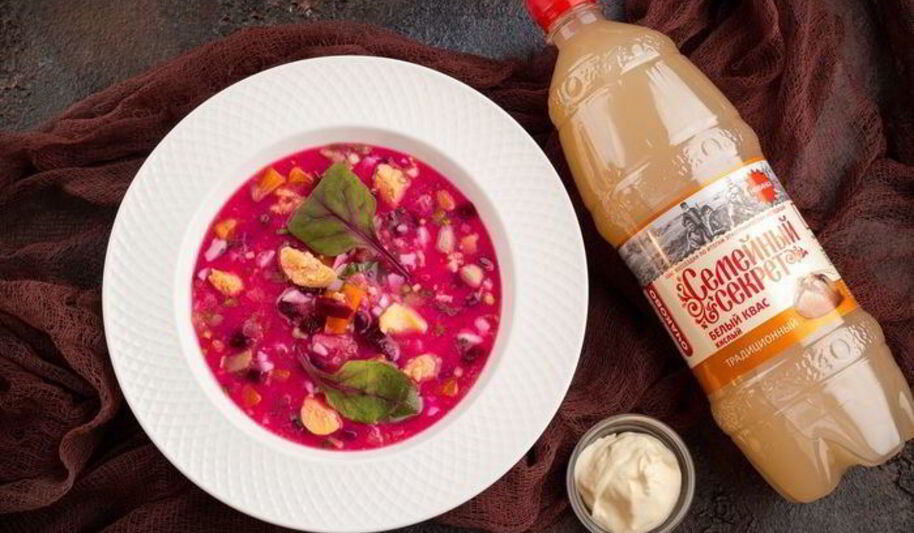 Рецепт окрошки овощной