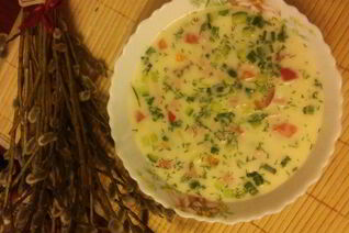 Окрошка весенняя