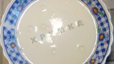 вкусная окрошка с курицей на кефире