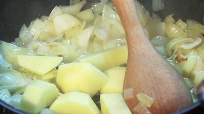 острый карри-суп с индейкой