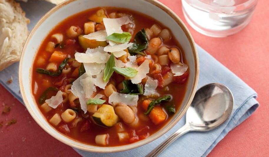 Рецепт итальянского супа минестроне