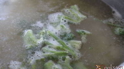 куриный суп с овощами и фарфалле