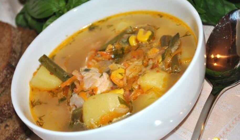Рецепт куриного супа с овощами