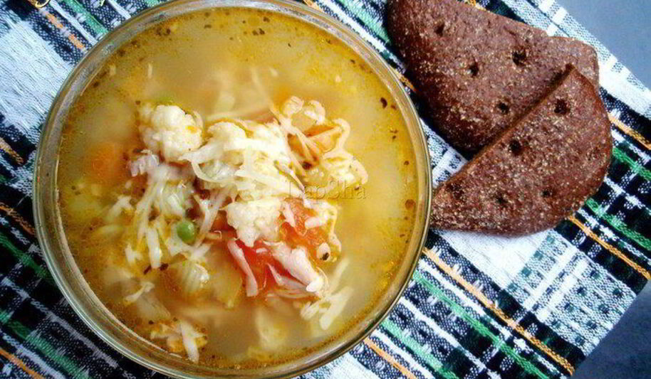 Рецепт минестроне с курицей