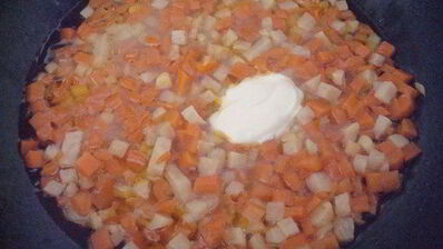 овощной крем-суп с имбирем