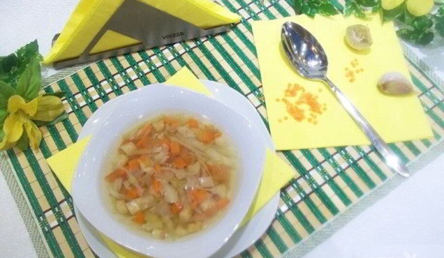 Рецепт овощного супа диетического