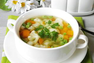 Овощной суп классический