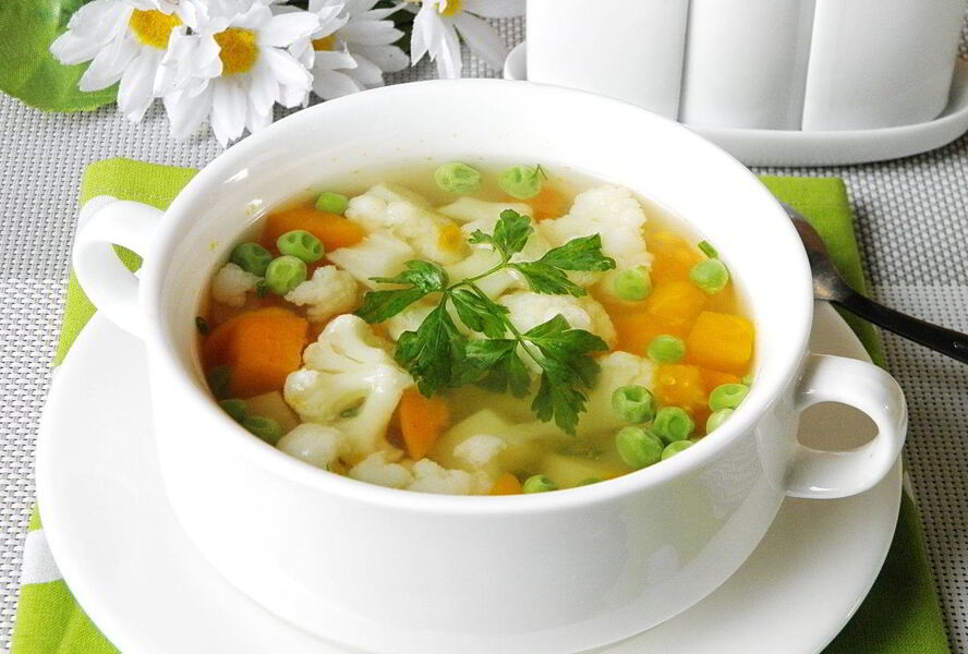 Овощной суп классический