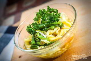 Овощной суп с лапшой